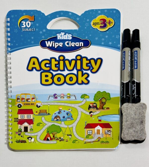 Wipe Clean Activity book